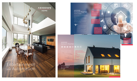 Ashdown Home Entertainment Brochure Design Freelance